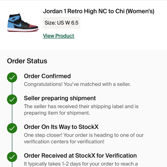 Jordan 1 Retro High NC to Chi - Picture 7 of 7